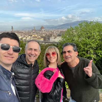 Dietro le quinte di "Don't Give It Up Tonight" a Firenze