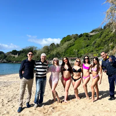 Backstage alla Baia Blu