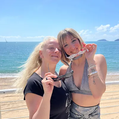 Backstage alla Baia Blu